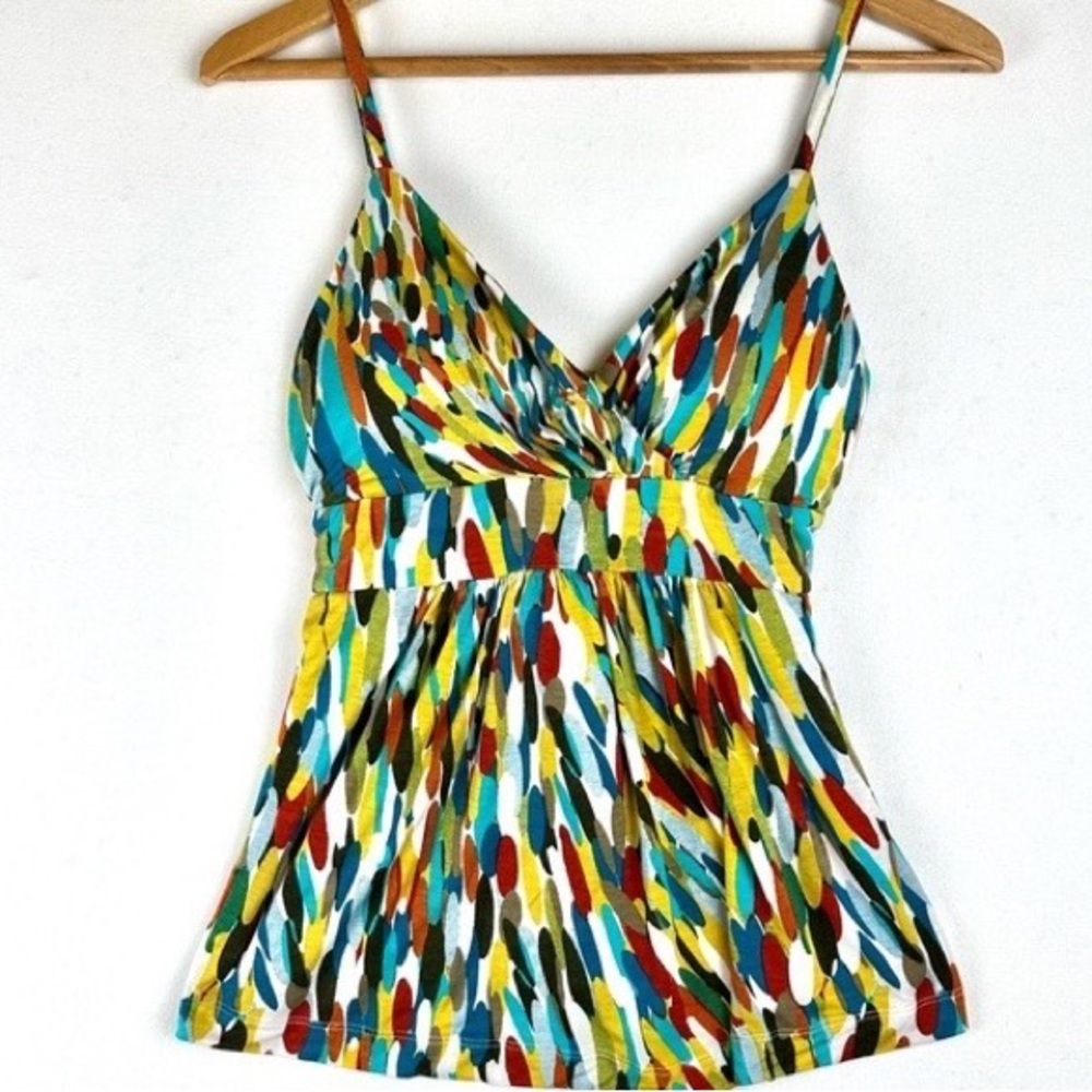 American Rag Colorful Brushstroke Camisole